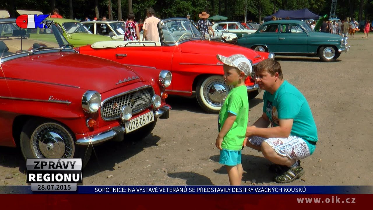 Sopotnice: Na výstavě veteránů se představily desítky vzácných kousků