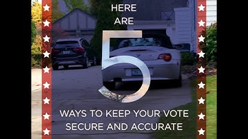 Five ways Americans can keep their vote secure and accurate