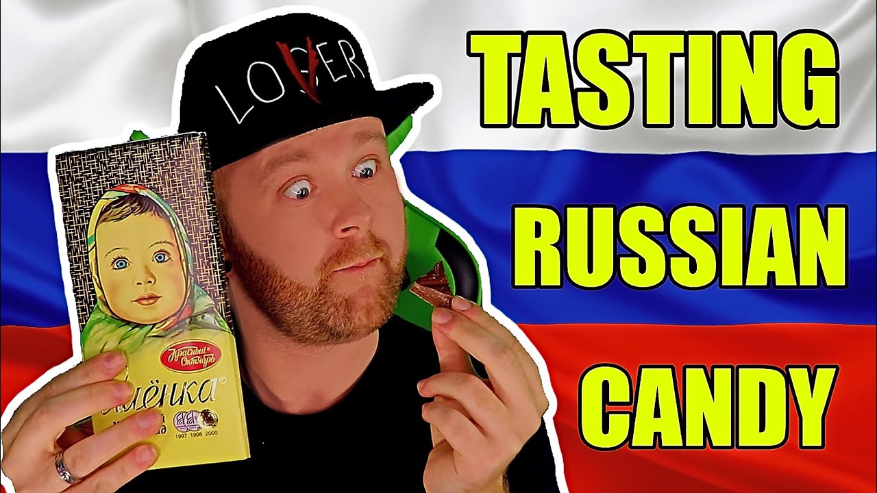 Russian Candy Review Taste Test Alenka АЛЁНКА Chocolate Youtube