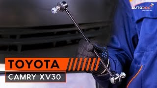 How to replace Drop links TOYOTA CAMRY (MCV3_, ACV3_, _XV3_) Tutorial