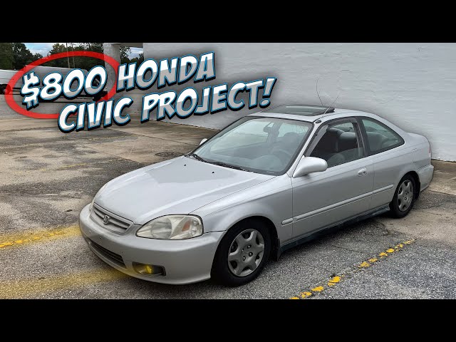 I paid $800 for the perfect Honda Civic EK project! class=