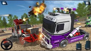 Semi Truck Crash Race 2021: New Demolition Derby Android Gameplay screenshot 4