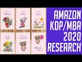 Amazon KDP/MBA 2020 Niche Research Method
