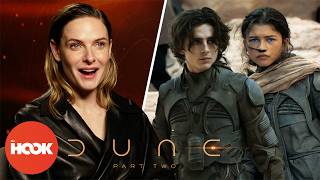 Rebecca Ferguson Describes Her Dune: Part Two Cast Mates In One Word | @TheHookOfficial