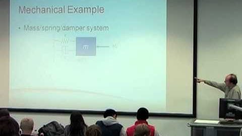 Control Systems Engineering - Lecture 2 - Modelling Systems