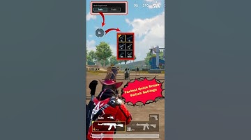 🔥Fastest Quick Scope⚡ BGMI 4.0 Pro Settings! #bgmitips