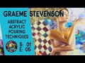 Abstract acrylic pouring techniques with Graeme Stevenson - Flashback | Colour In Your Life