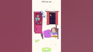 Delete Puzzle: Erase One Part 🔥Find the cat🐈🐱🐱🌜🌛#shorts #youtubeshorts #youtube