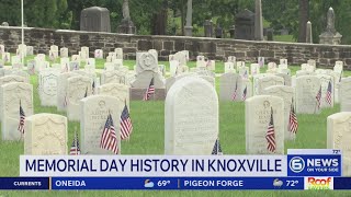 The history of Knoxville National Cemetery and Memorial Day