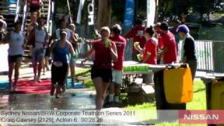 Actron 6 2128 Sydney Nissan BRW Corporate Triathlon Series 2011