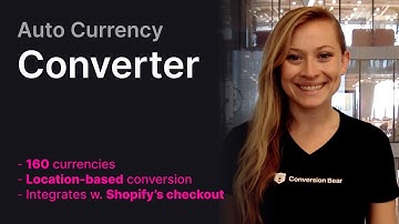 Auto Multi Currency Converter by Conversion Bear | Shopify App