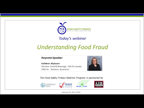 Understanding Food Fraud