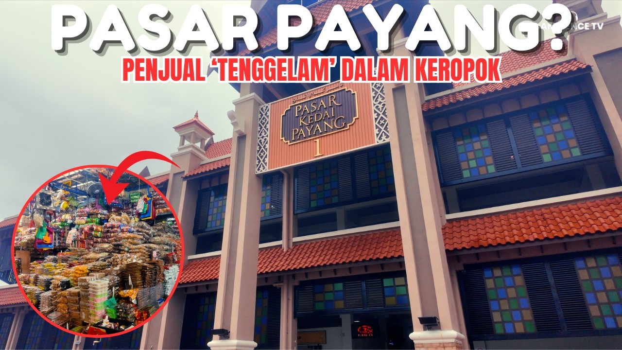 KEROP0K MENIMBUN‼️ Peniaga ‘Hilang’ Di Sebalik Gunung Keropok | Pasar Kedai Payang Kuala Terengganu