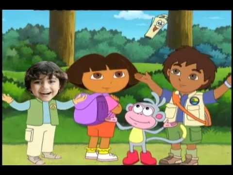 Dora, Diego and Me Personalized DVD