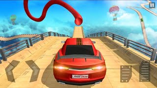 Mega Ramp Stunt 2021 : New Car Racing Game : गाड़ी वाला गेम : कार वाले गेम खेलने वाला screenshot 2