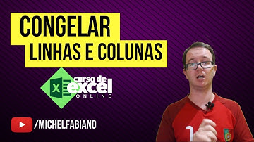 Como Congelar Linhas e Colunas ao mesmo tempo - Curso de Excel OnLine