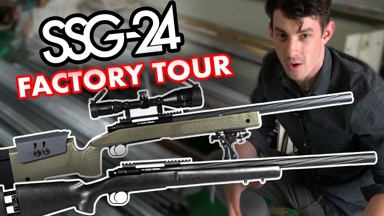 HOW IT'S MADE: Airsoft guns - NOVRITSCH SSG24 Factory Tour - YouTube