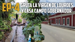 EP-4 Gruta Virgen de Lourdes y Casa Campo Gobernador Cayey Puerto Rico Después del Huracán Fiona 4K