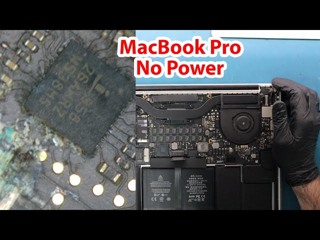 Macbook Pro A1398 Mid 2015  - No Power Liquid Spill Repair
