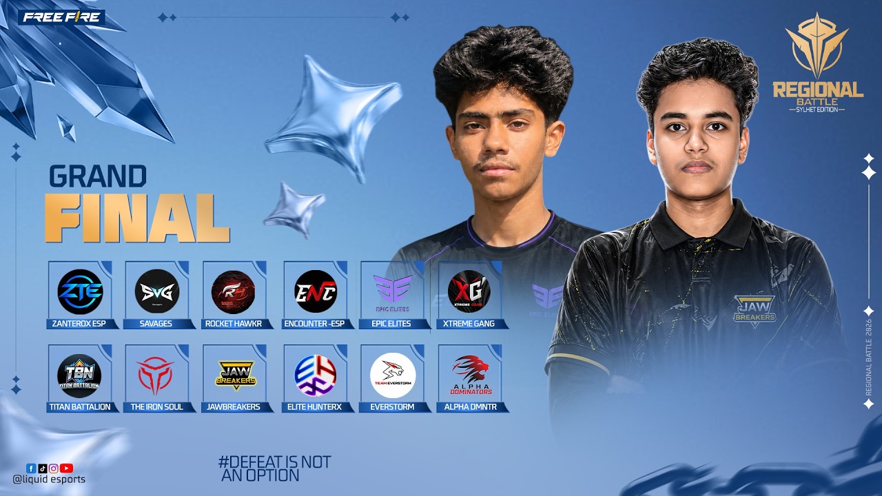 [🔴LIVE] GRAND FINAL || RIGONAL BATTLE - SYLHET EDITION II GARENA FREE FIRE