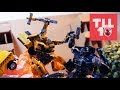 Transformers The Last Knight: Barricade vs Bumblebee Epic Rivalry - Stop-Motion