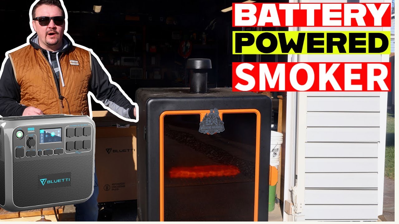 Battery Back-Up For Your Pellet Smoker With Bluetti AC200P