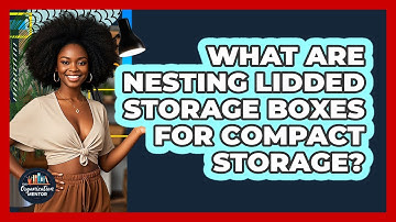 What Are Nesting Lidded Storage Boxes For Compact Storage? - Your Organization Mentor