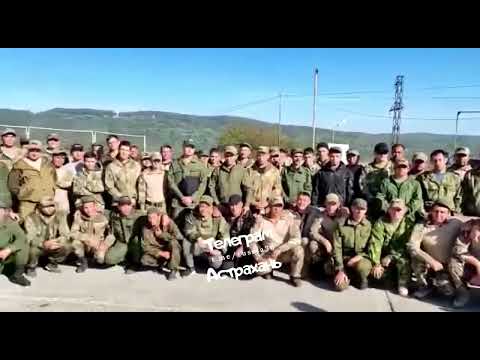 Мобилизованные Астраханцы Передают Всем Привет Из Чеченской Республики!