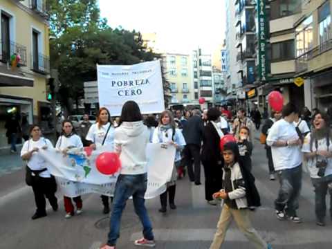 Manifestacin POBREZA CERO en Cuenca!