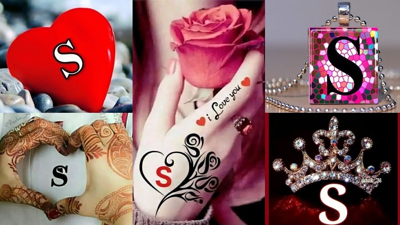 VERY Beautiful  Romantic Stylish S  LETTER Dp  S Letter  HEARTDp S Letter  LOVE Heart images  HD