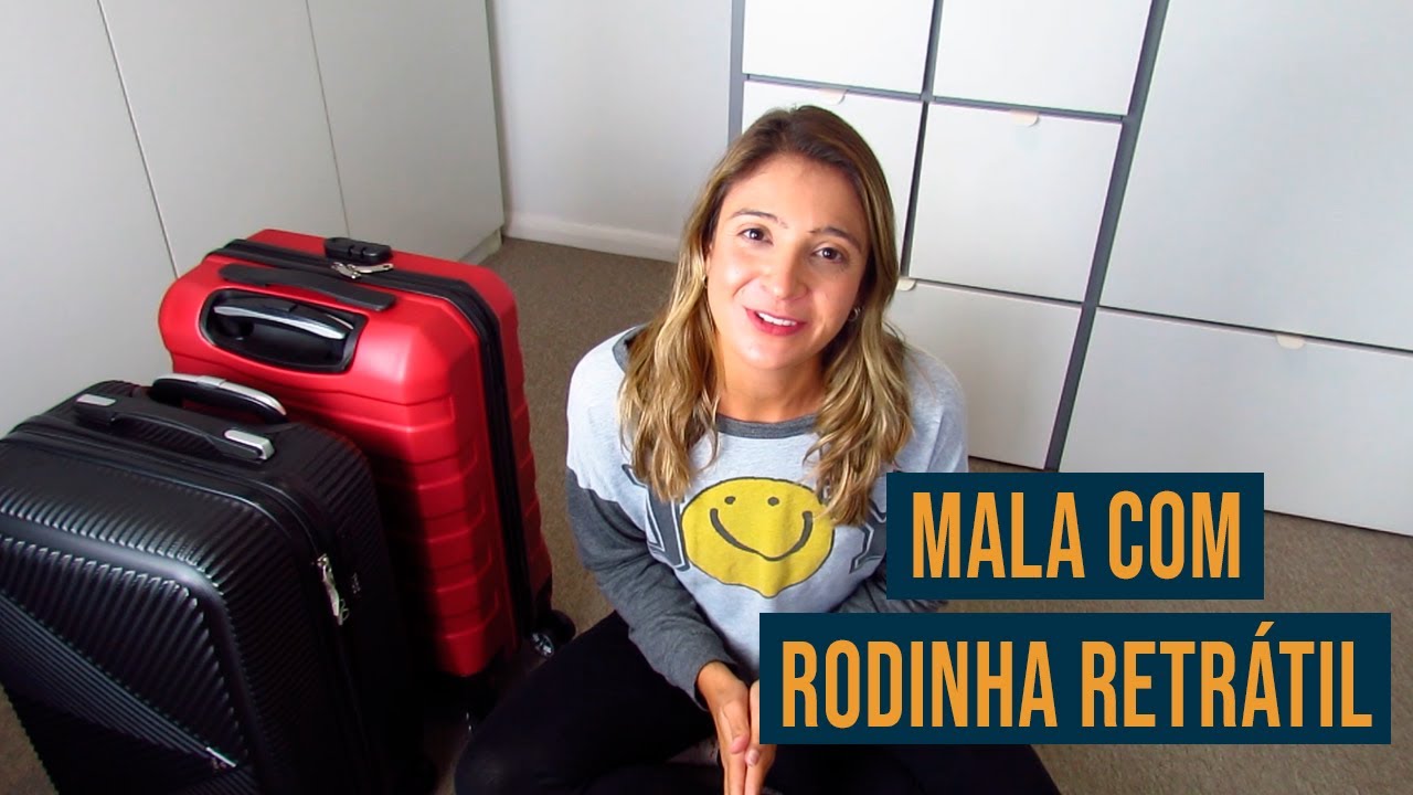 Mala de mão SESTINI com rodinha retrátil