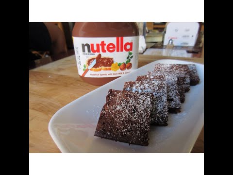 How To Make Ingredient Nutella Brownies-11-08-2015