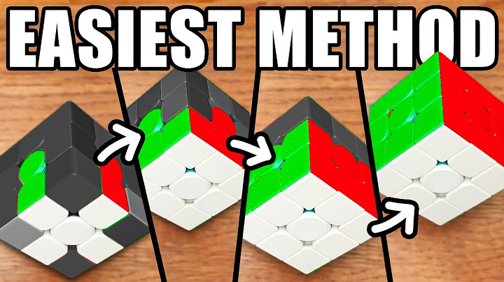How to Solve a 3x3 Rubik's Cube [With Example Solve]