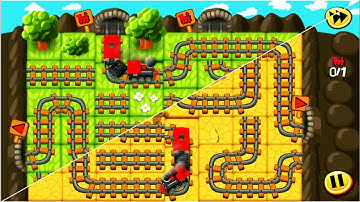 Train Tiles Express Red Train Only - Train Puzzle Game - Android Gameplay #25