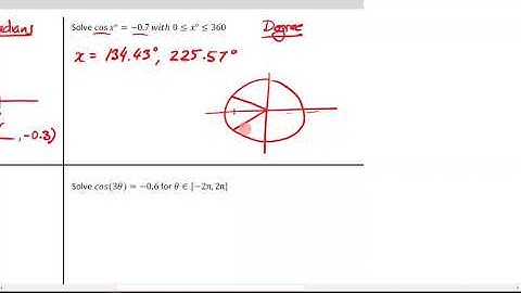Lesson 7 - Part 4 - Solving Trig Equations (CAS)