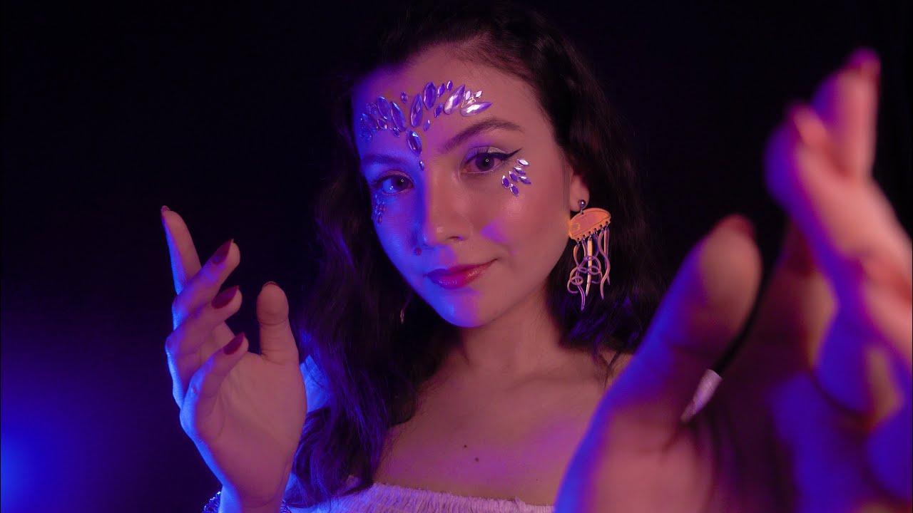 ASMR 🐚 O Canto da Sereia (cantarolando para você dormir) - com eco