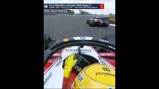 A closer look at Lewis Hamiltons false start 👀❌
