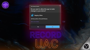 How to Record User Account Control Prompt