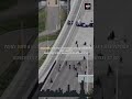 Police TRAP Dirt Bike Street Takeover on California Bridge Every Exit Blocked | Helicopter Footage