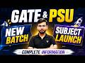 GATE &amp; PSU New Batch Launch 2027 | Complete Information | Manish Rajput Sir