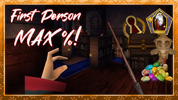 Doing EVERYTHING in Harry Potter 1 (PC) while being in FIRST PERSON MODE! - Max% Speedrun