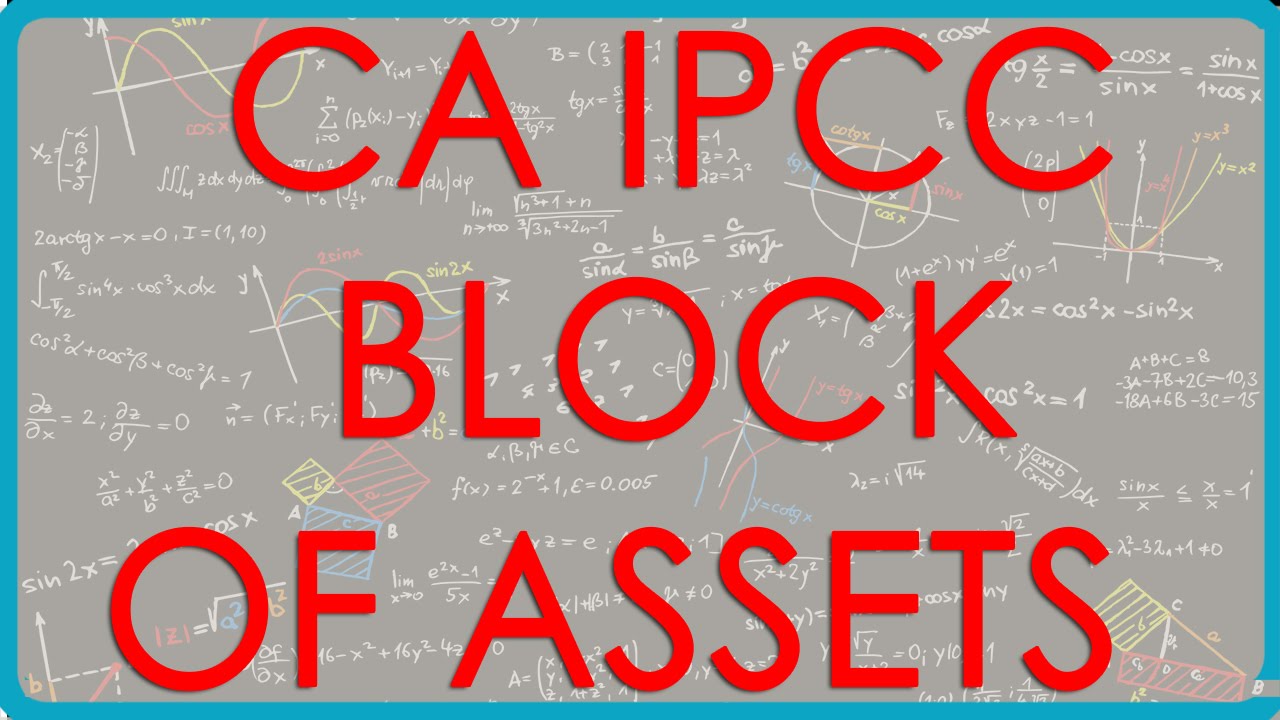 CA IPCC PGBP 46   Block of Assets    Section 211