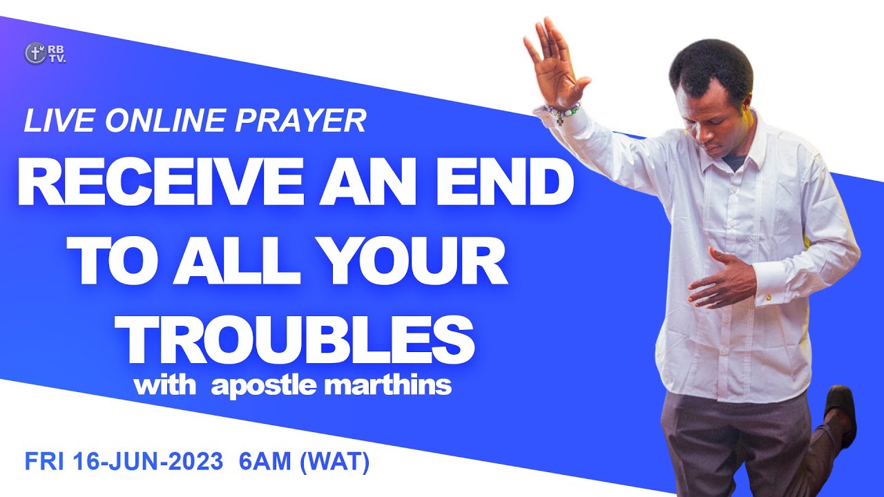 LIVE ONLINE PRAYER WITH APOSTLE MARTHINS 16TH JUNE 2023 online live-online-prayer-with-apostle-marthins-16th-june-2023-online