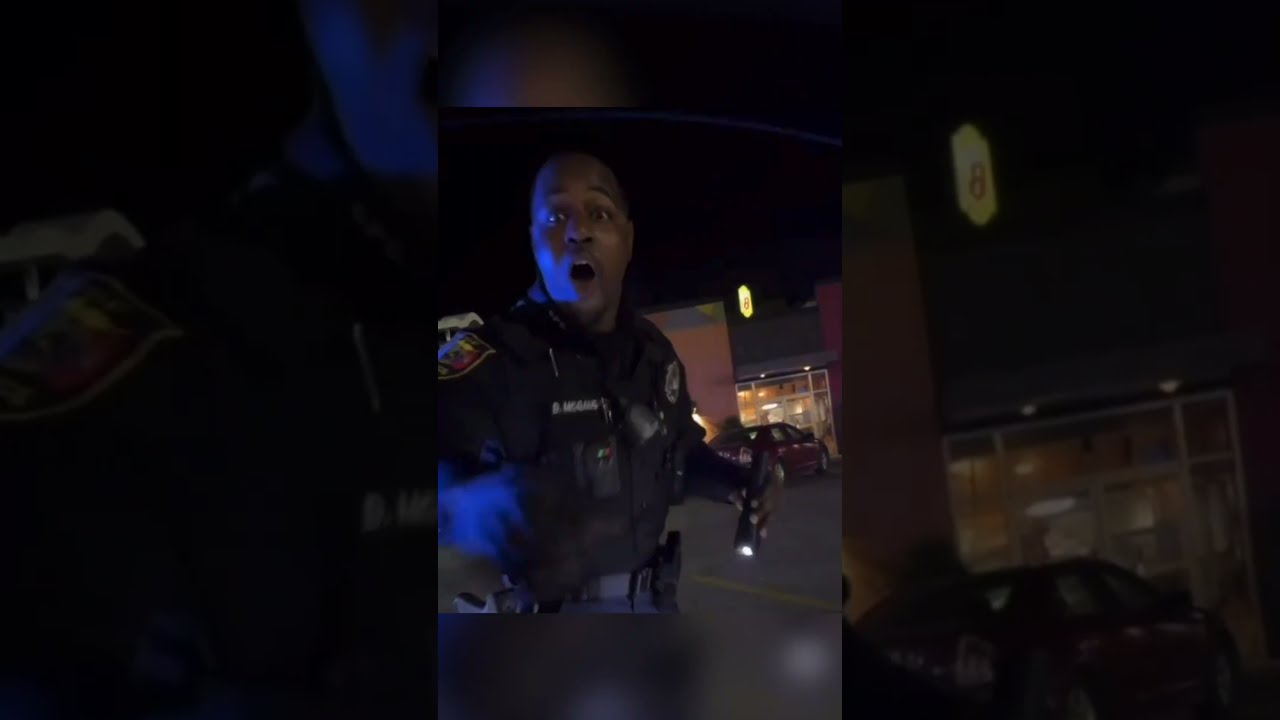 Rookie Cop Pulls Over His Partner 