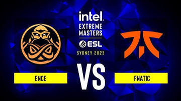 ENCE vs  fnatic   Map 1 Overpass   2023