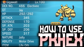 Pokemon [XY/ORAS]: How to PokeGen Pokemon w/ PKHeX [POSSIBLY OUTDATED]