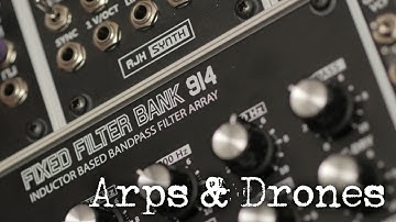 Sounds of the Seventies Part 2 - Fixed Filter Bank Arps & Drones