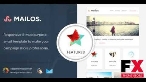 Preview Mailos - Responsive Email Template