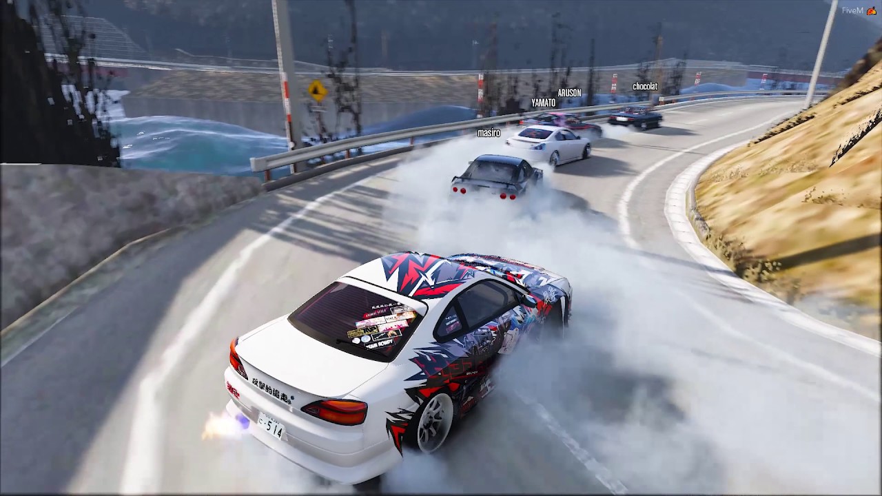 Gta 5 八方ヶ原団体ドリフト Tandem Drift Happogahara クルマ好きのまとめ