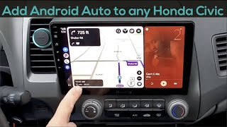 Revamp Your Ride: Check Out Android Auto in Your Honda Civic for a Sleek Makeover!